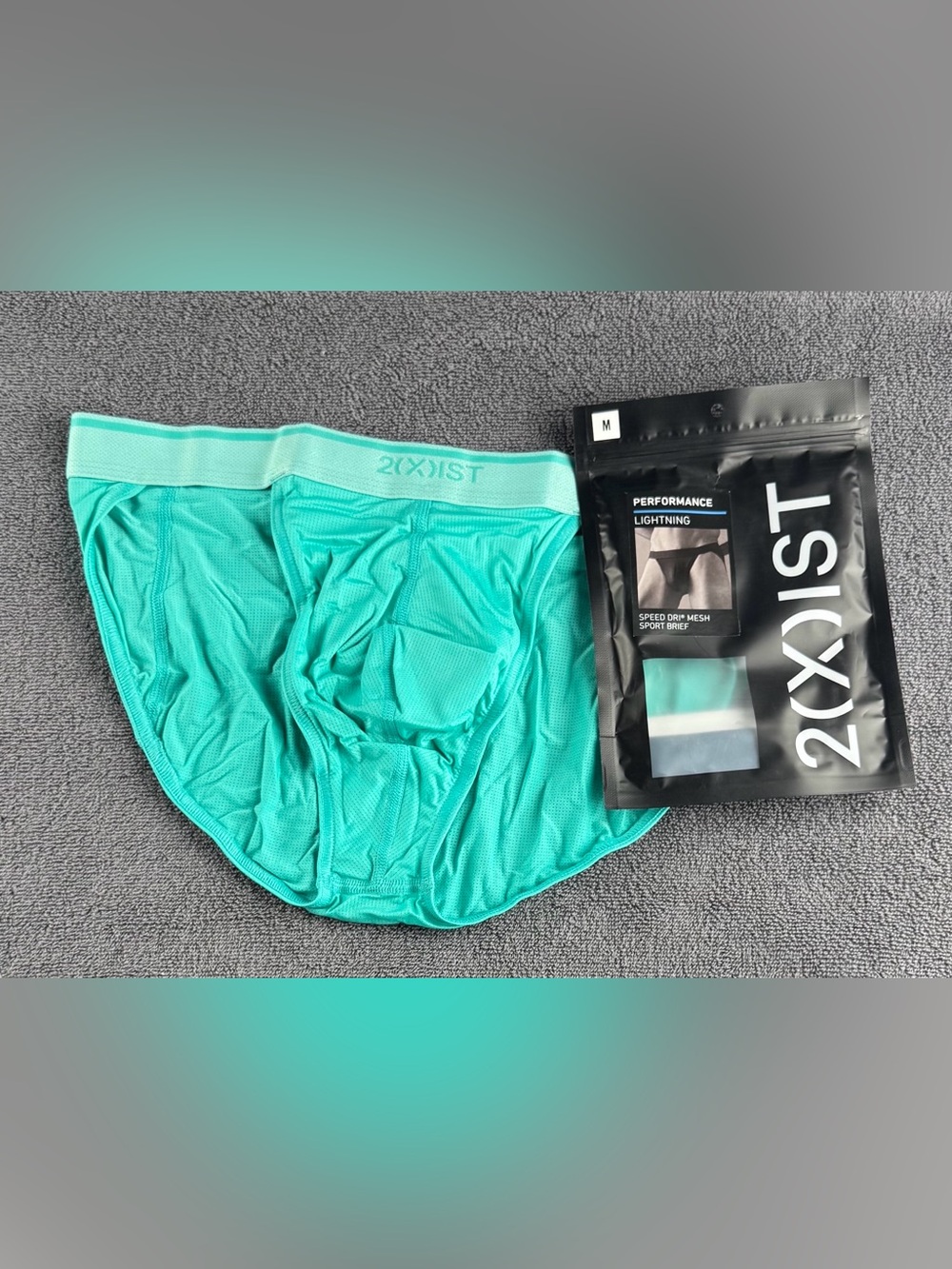 2xist Men's Lightning Speed Dri Mesh sport brief